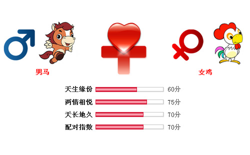 男属马和女属鸡相配吗
