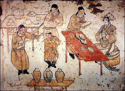 韩师训墓壁画-